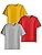 XENOVAURBAN Unisex Regular Cotton Combo of 3 Solid Color Tshirt